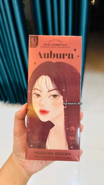 Kota Cosmetics Hair Color Auburn Reddish Brown
